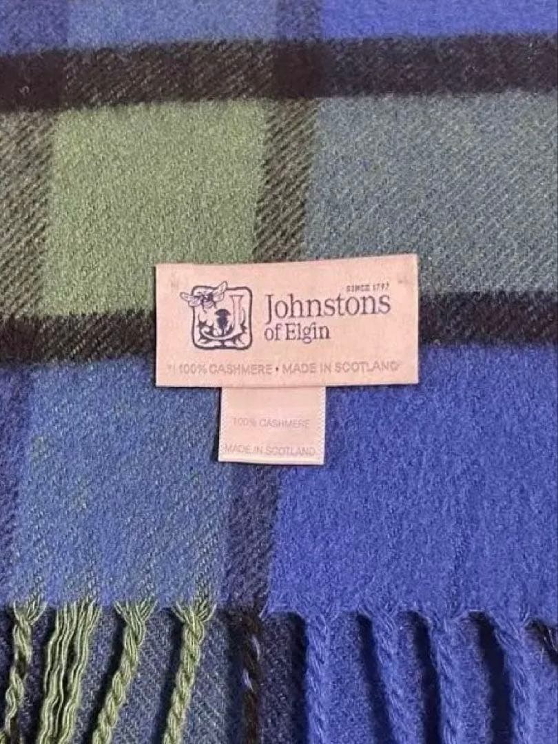 Johnstons ジョンストンズ ELIBANK エリバンク 大判 ストール