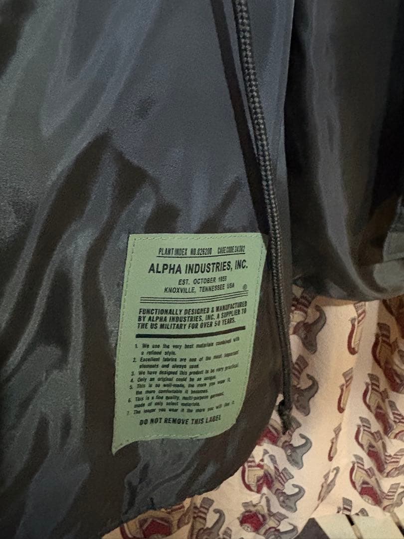 ★くまげ★ アルファ インダストリーズ★Nー3B★X-LARGE★