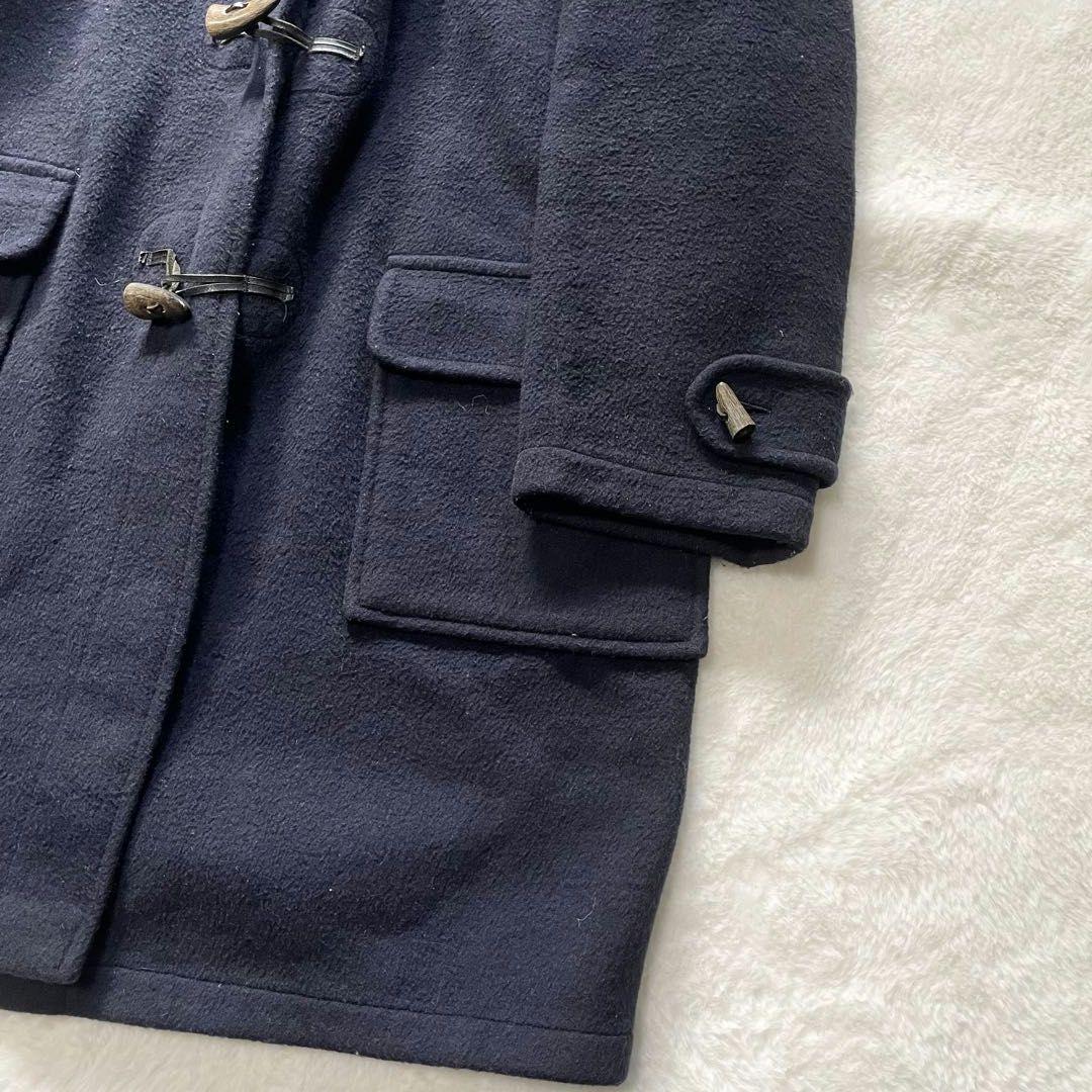 【2XL】gloverall　グローバーオール　ダッフルコート　チェック　紺