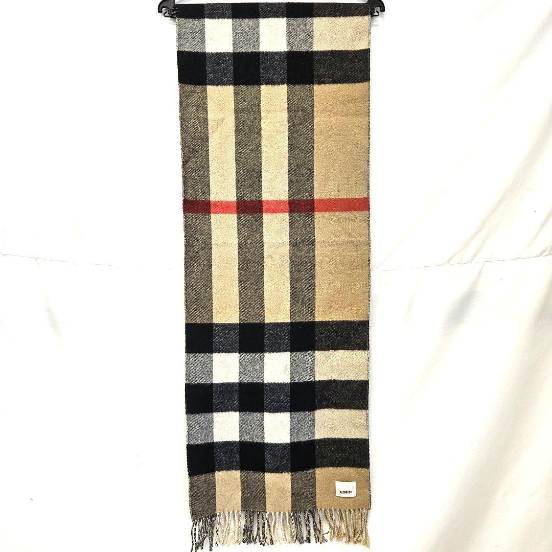 BURBERRY バーバリー マフラー カシミヤ ノバチェック　リバーシブル