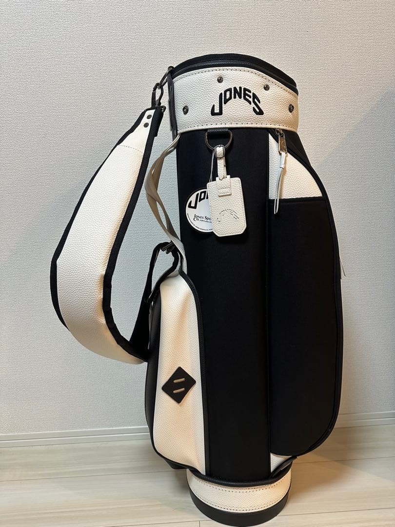 マックス‼️Jones キャディバッグ ジョーンズ　黒　ブラック