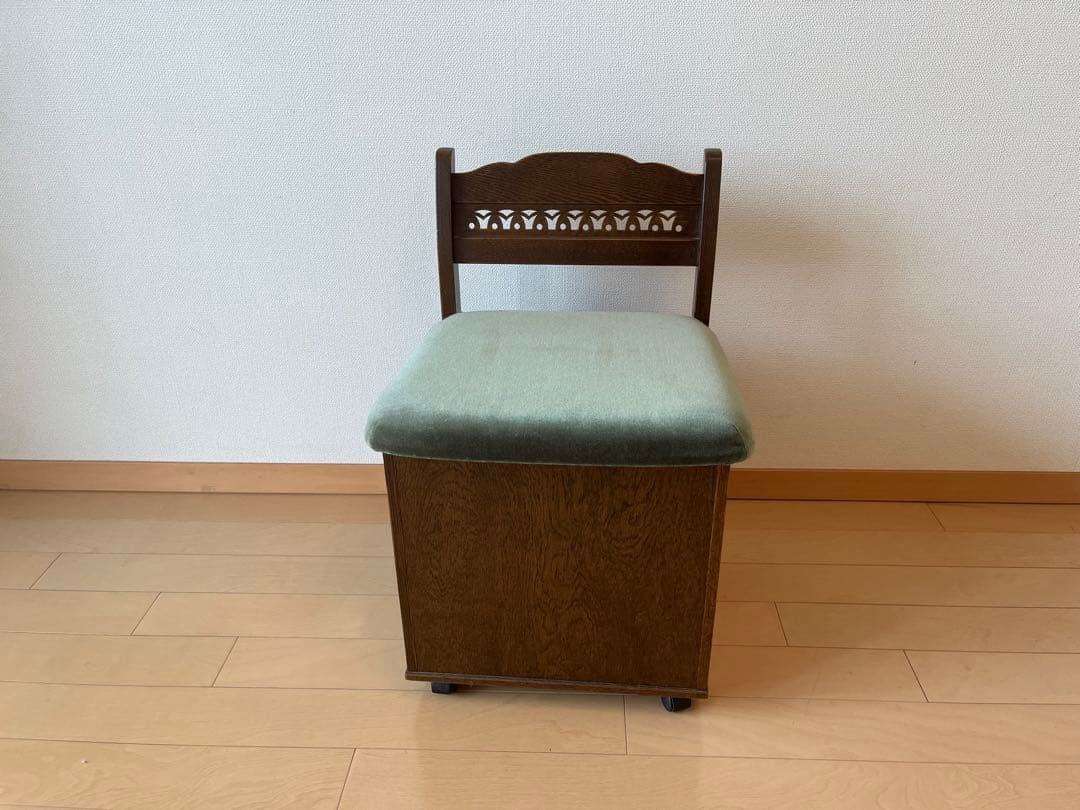 美品 定価21万円 パリの雑貨屋 ライティングビューロー チェア ドレッサー