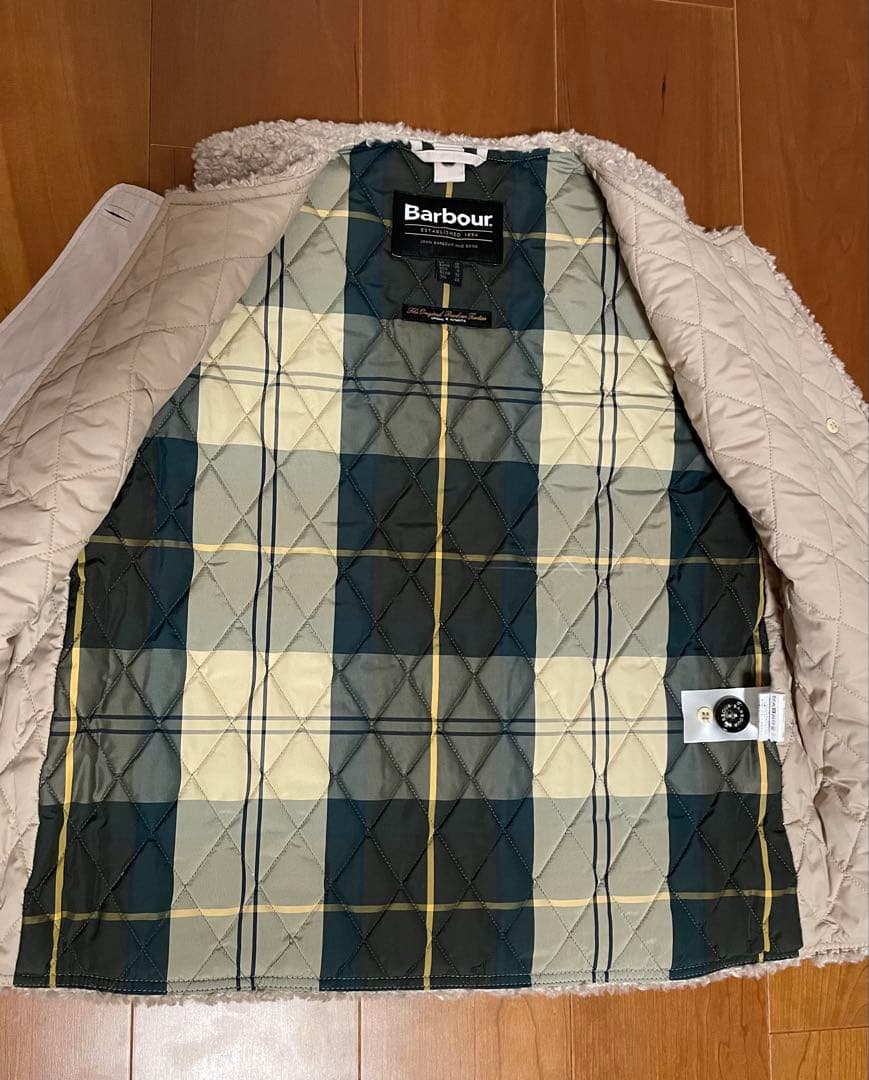 Barbour　バブアー 別注kintra liner　ナチュラル