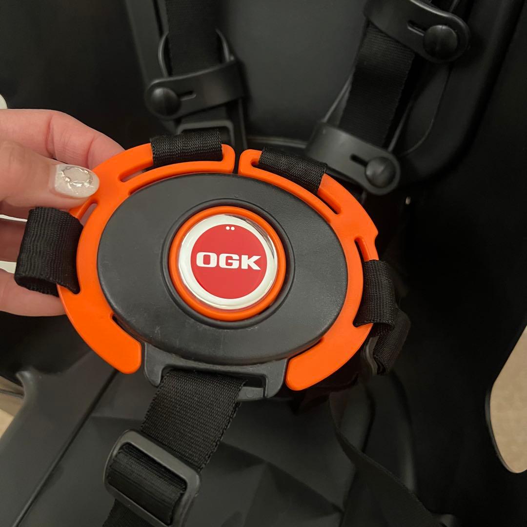 美品　OGK 自転車後ろ乗せ チャイルドシートRBC-015DX