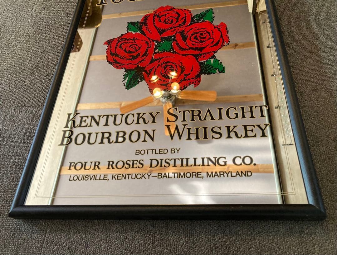 アンティーク パブミラー 看板 壁掛け レトロ フレーム 鏡 アメリカン 雑貨