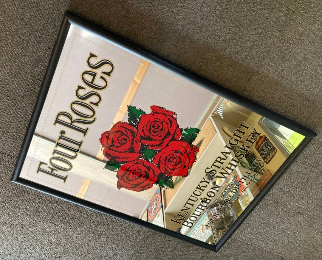 アンティーク パブミラー 看板 壁掛け レトロ フレーム 鏡 アメリカン 雑貨