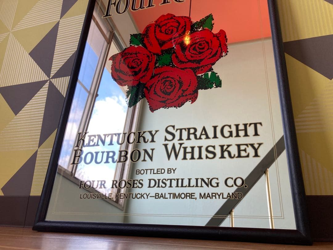 アンティーク パブミラー 看板 壁掛け レトロ フレーム 鏡 アメリカン 雑貨