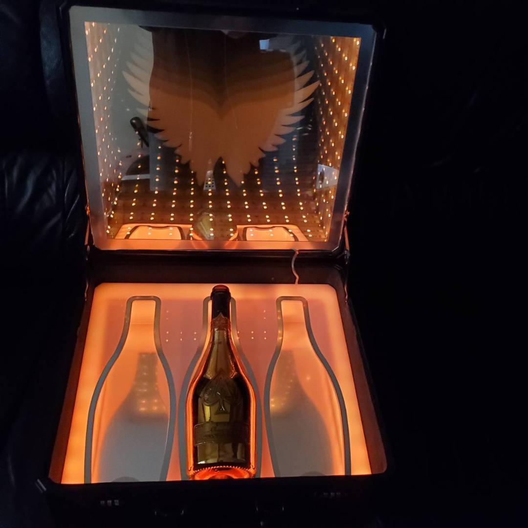 エンジェル アタッシュ ケース ANGEL シャンパン LED アルマンド