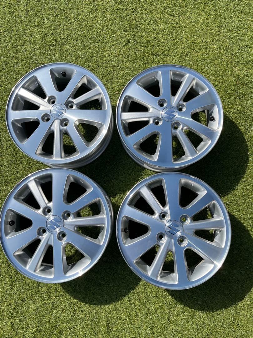 エブリイワゴン 現行型 純正ホイール 14インチ 新車外し