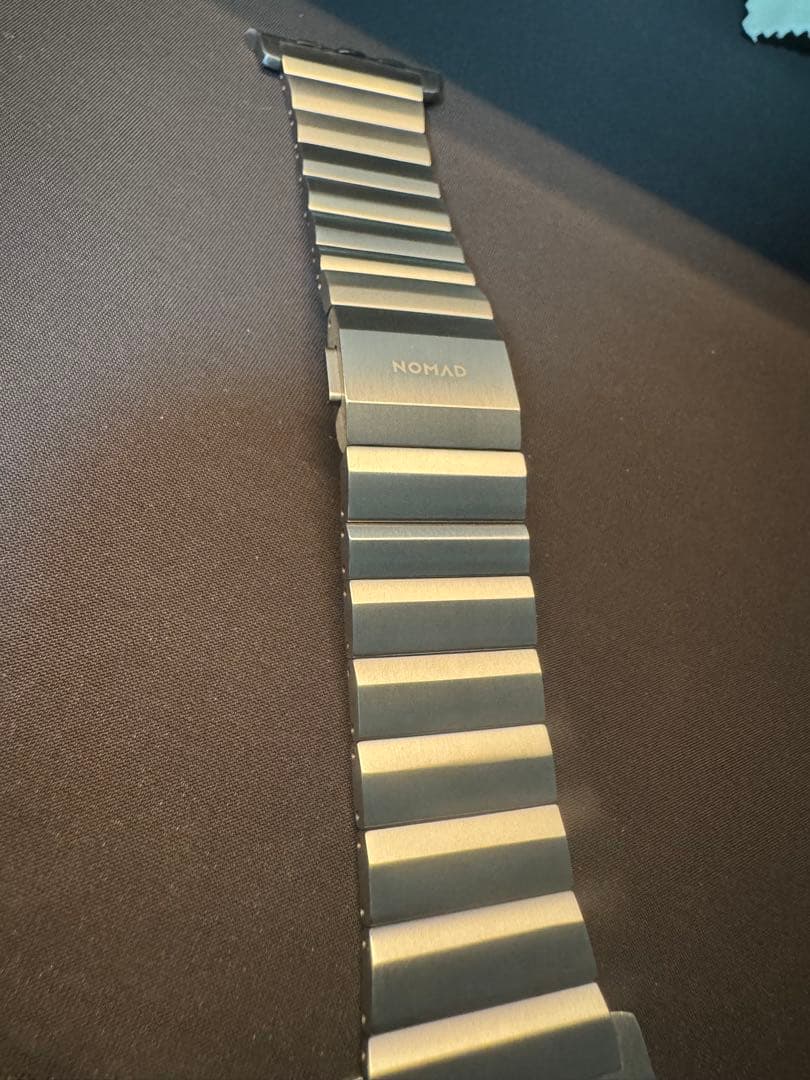 【ガチ極美品‼️】　nomad チタンバンド　チタニウム　シルバー