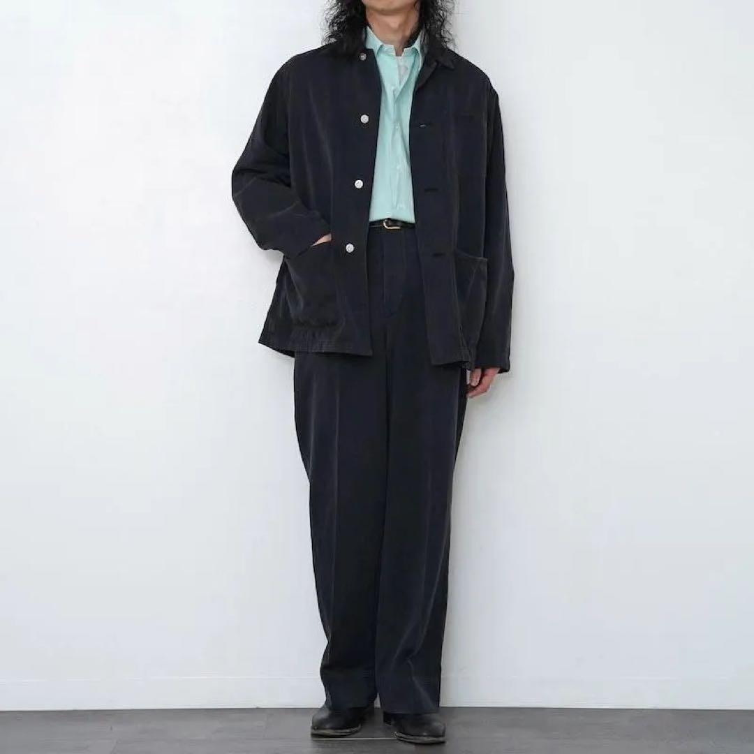 MAATEE&SONS ドゥルンCOVERALL ブラック25SS サイズ2