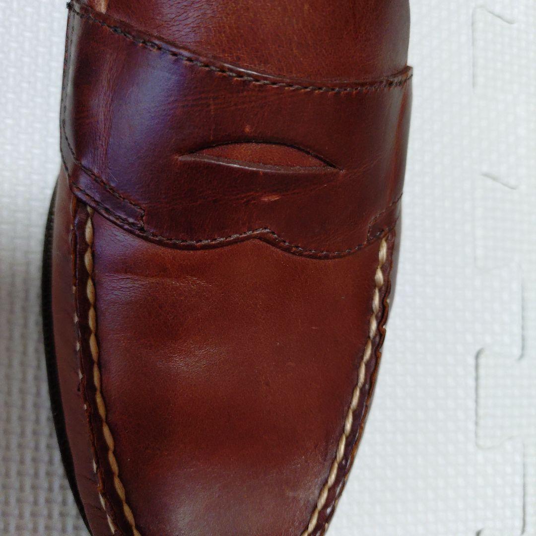 新品 G.H. Bass ブラウン レザー ローファー茶色　　アローズUA別注8