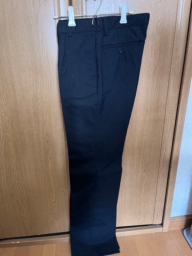 りとみと　COMME CA ISM卒業160黒フォーマルスーツ4点セット