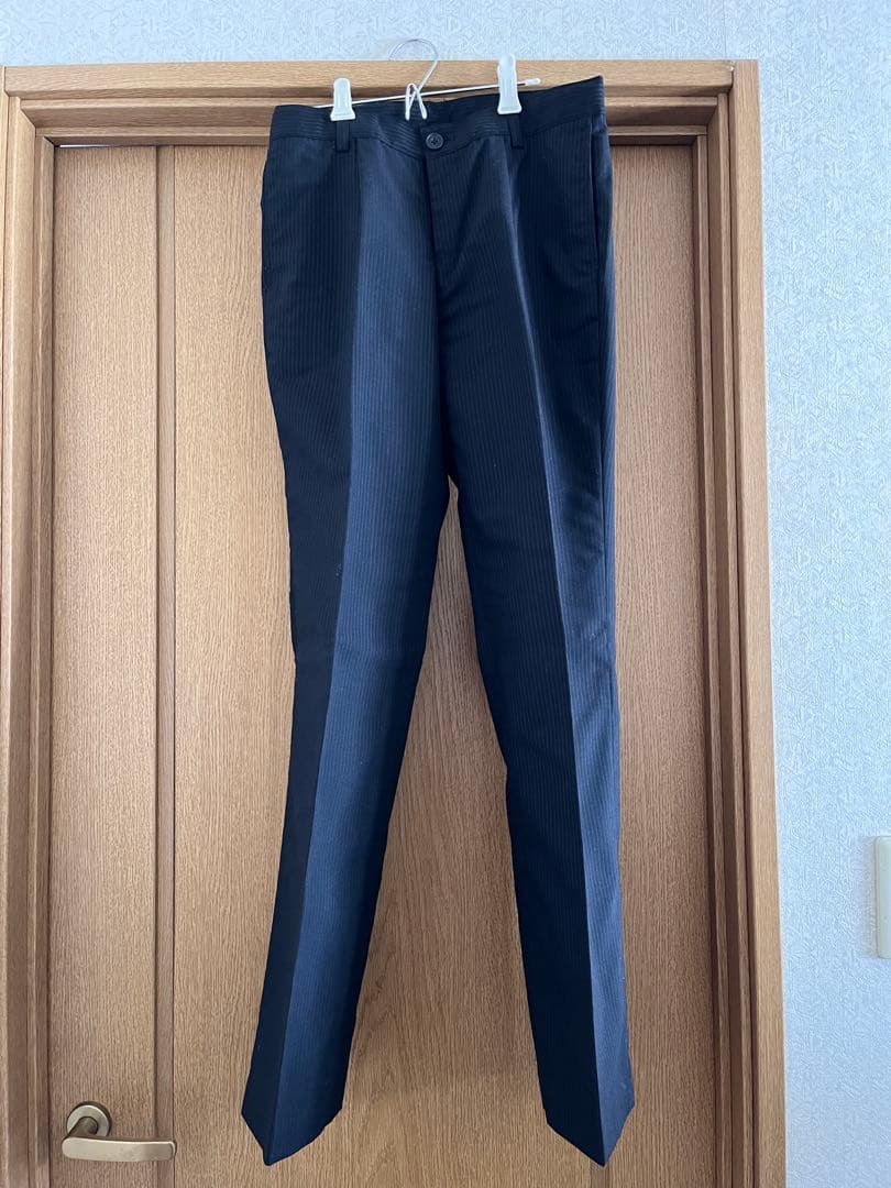 りとみと　COMME CA ISM卒業160黒フォーマルスーツ4点セット