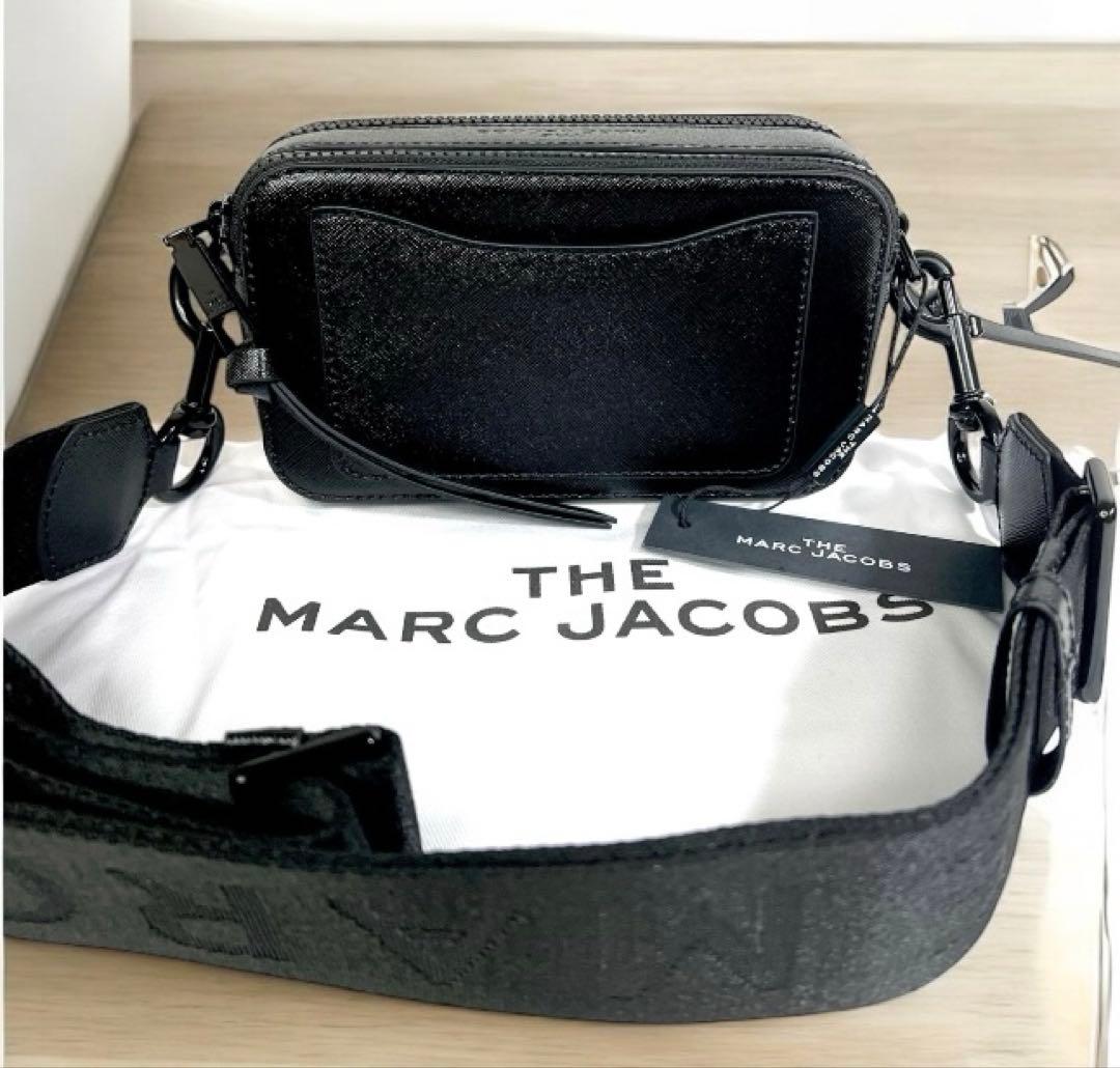 MARC JACOBS スナップショット カメラバッグ ブラックショルダーバッグ