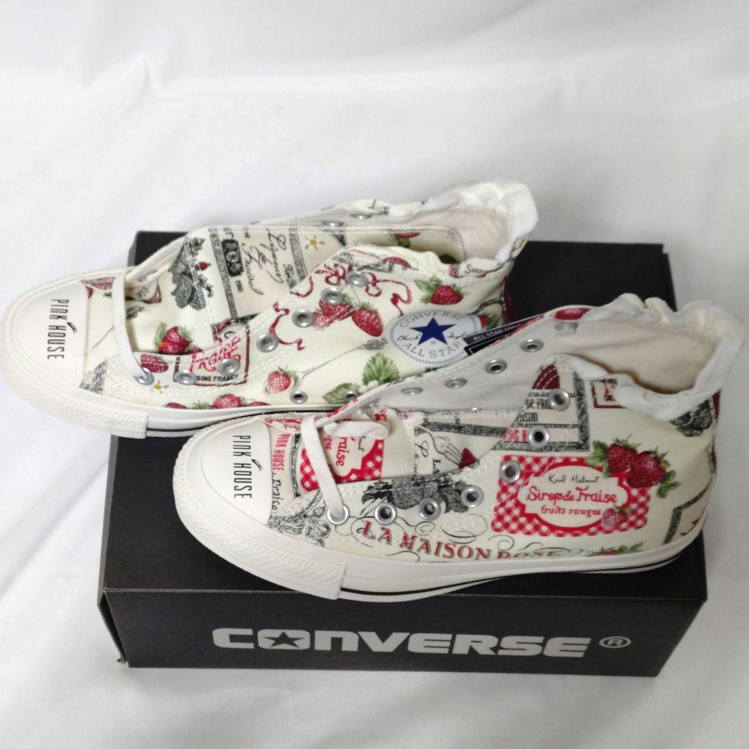 【新品未使用タグ付き】PINK HOUSE×CONVERSE 24.5cm