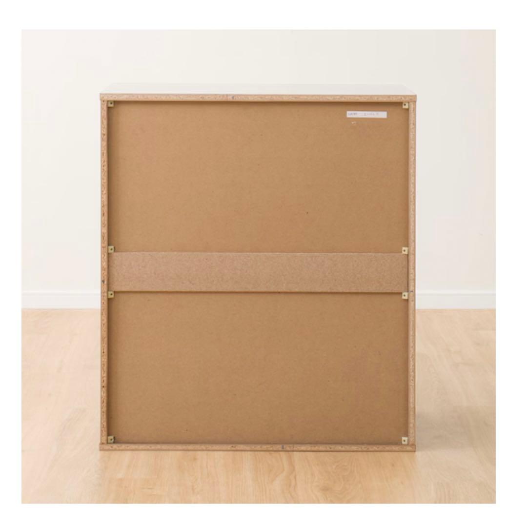 【はんこや】ホワイト4段チェスト