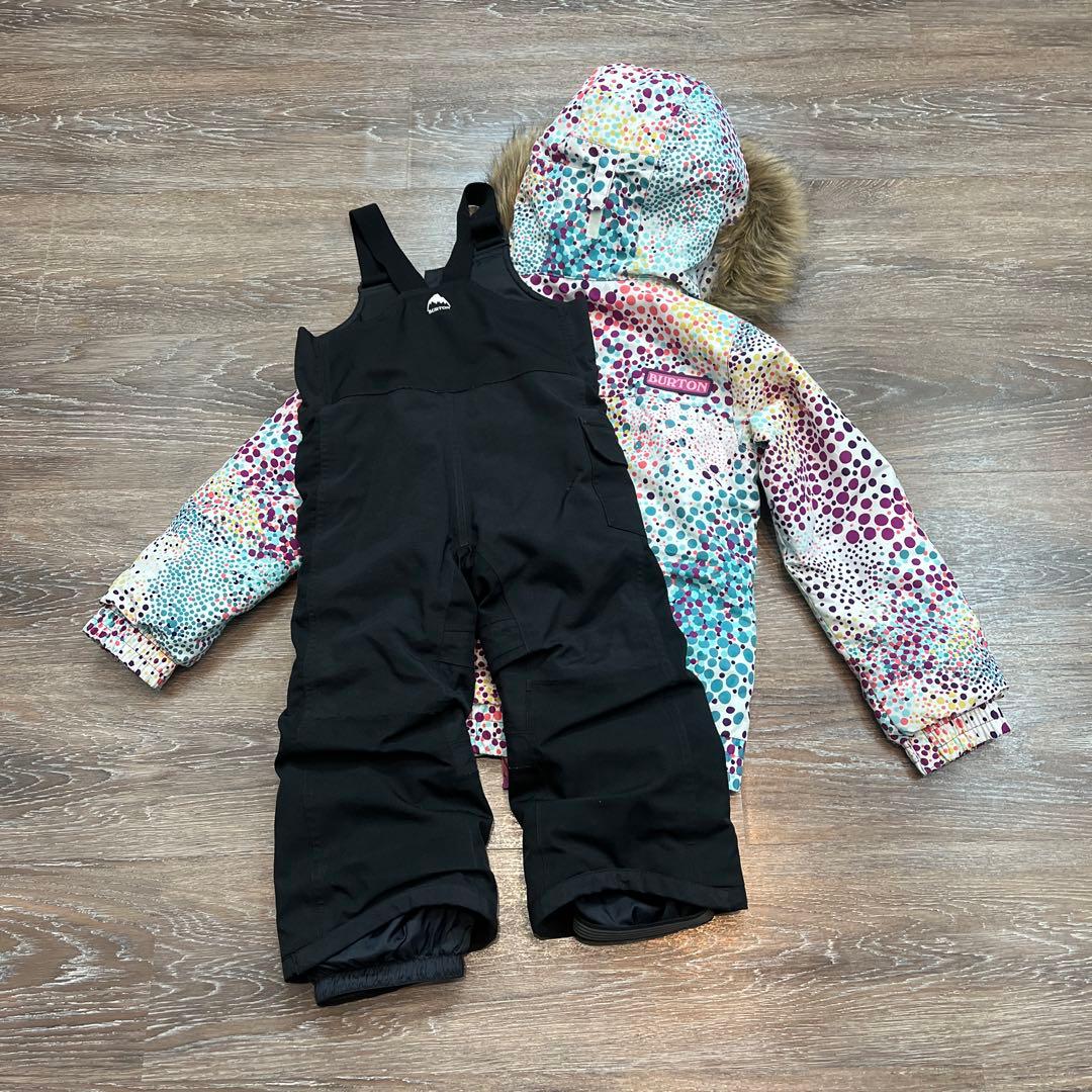 バートン　美品　ウェア　ボード　女の子　外遊び　100 ヒブパンツ