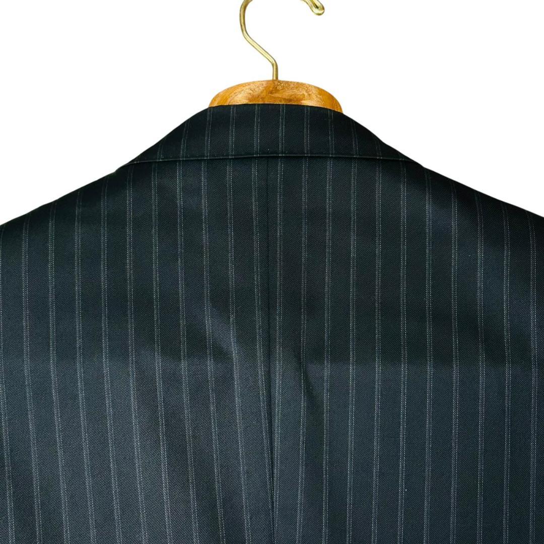 最高級 ダーバン r.a.s.o. スーツ AB5 シルク混 ダークグレー 日本