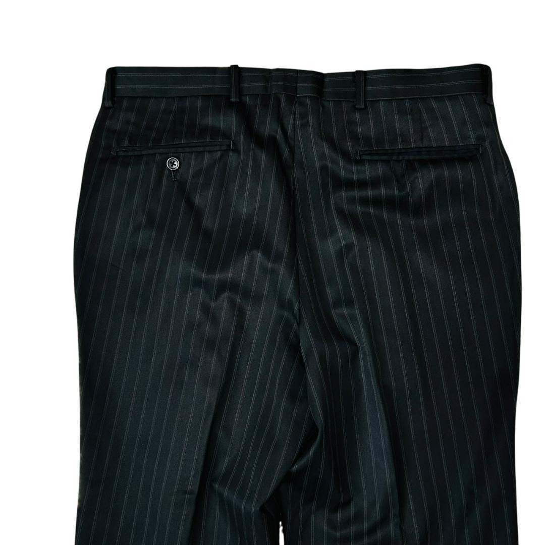 最高級 ダーバン r.a.s.o. スーツ AB5 シルク混 ダークグレー 日本