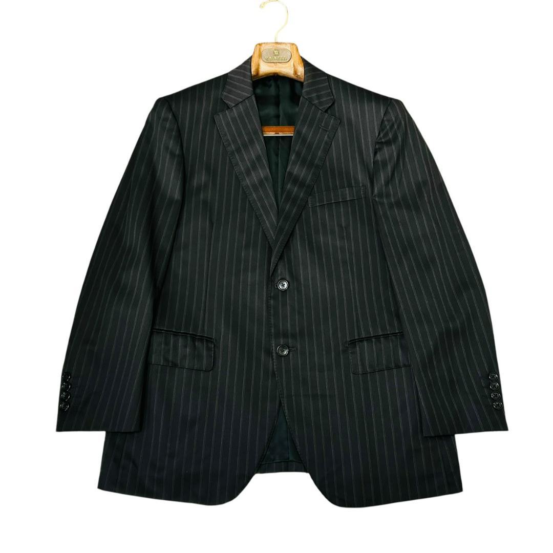 最高級 ダーバン r.a.s.o. スーツ AB5 シルク混 ダークグレー 日本