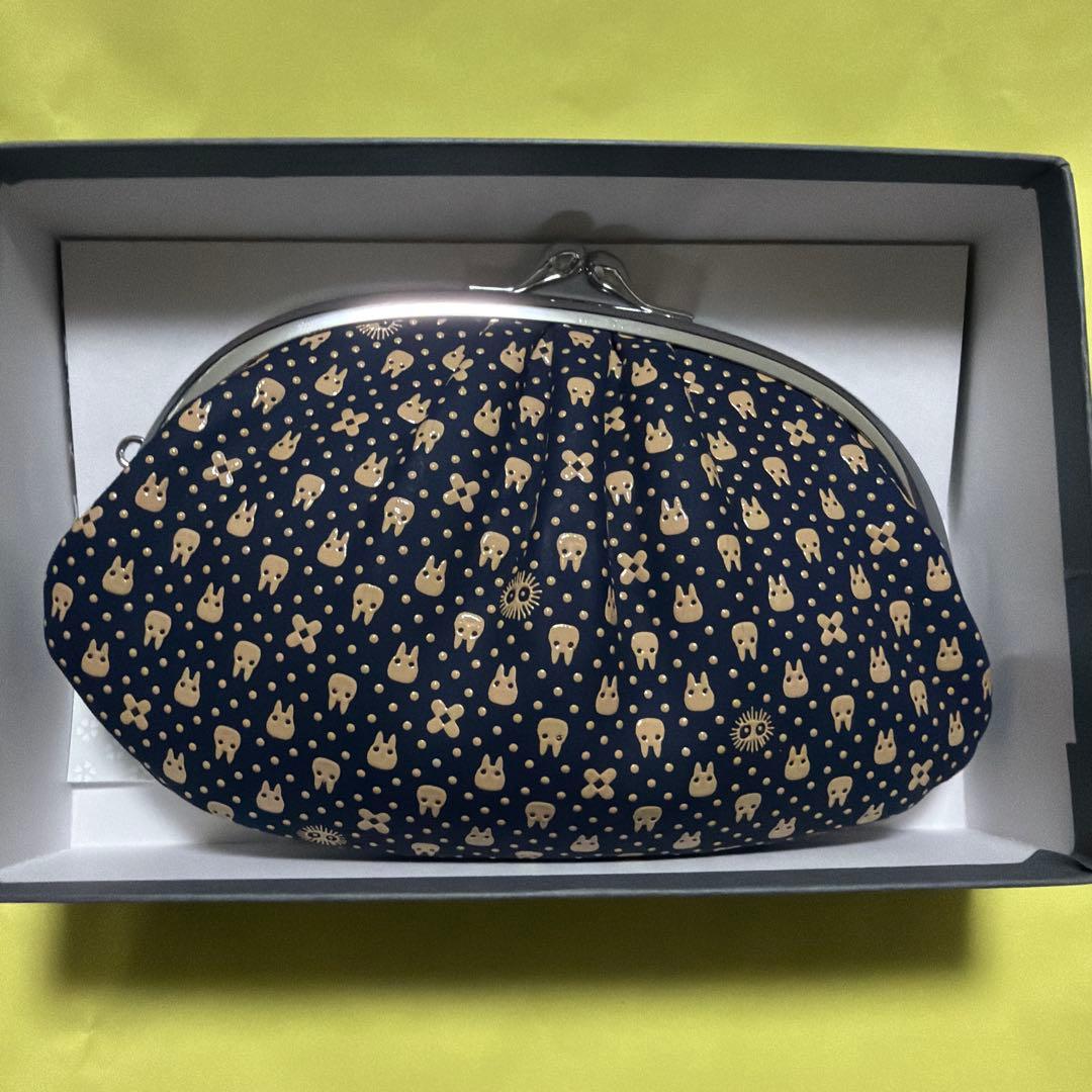 新品未使用品　印伝となりのトトロ親子がま口