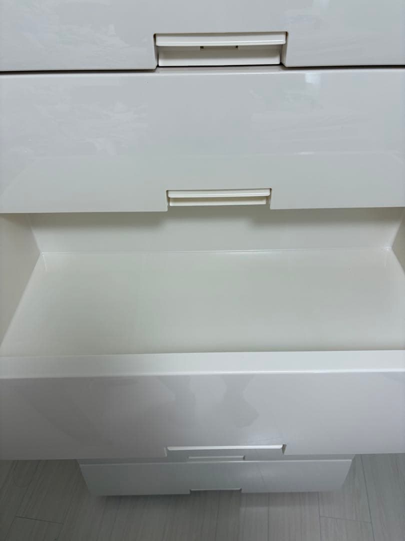 ホワイト 7段チェスト