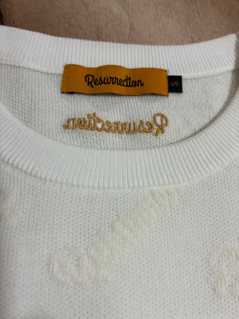 【美品】レザレクション　Resurrection ゴルフニット　レディースS