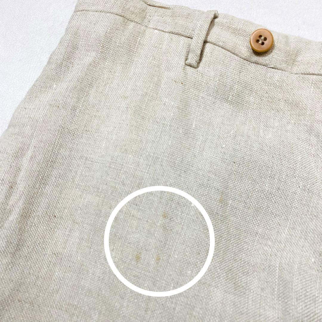 Emilio Rota TIE YOUR TIE ピュアリネン スラックスパンツ