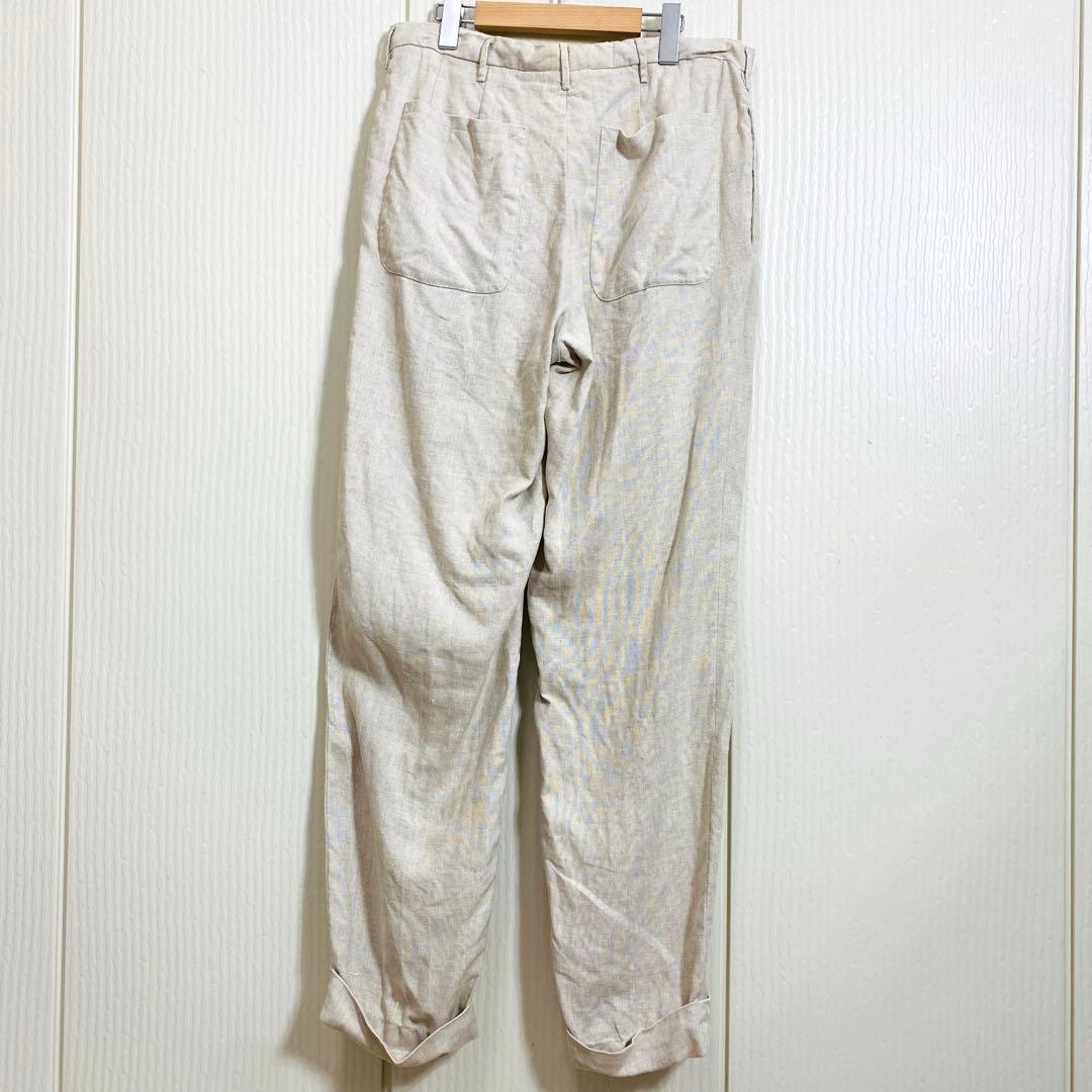 Emilio Rota TIE YOUR TIE ピュアリネン スラックスパンツ