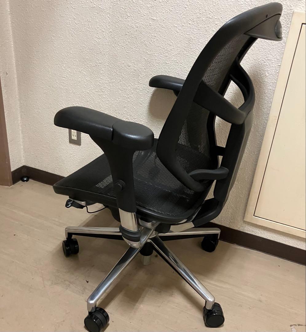 エンジョイ Ergohumanエルゴヒューマン 肘付きオフィスチェア