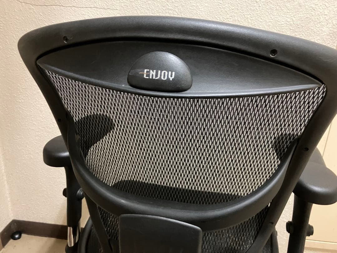 エンジョイ Ergohumanエルゴヒューマン 肘付きオフィスチェア