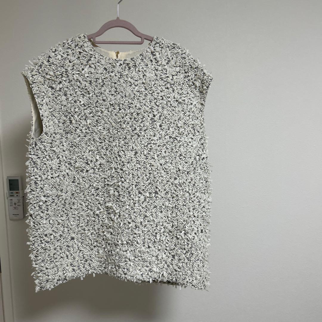 最終❤︎美品❤︎EFFE BEAMS❤︎カラミリボンブラウス