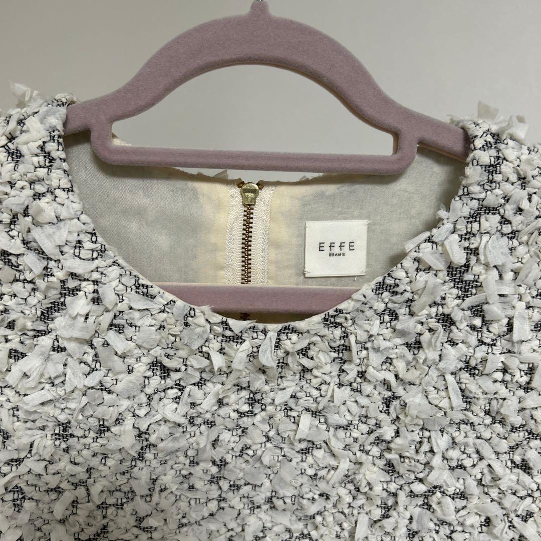 最終❤︎美品❤︎EFFE BEAMS❤︎カラミリボンブラウス