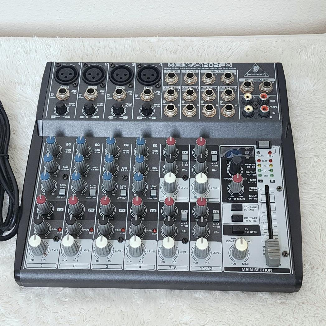 Behringer XENYX 1202FX アナログミキサー