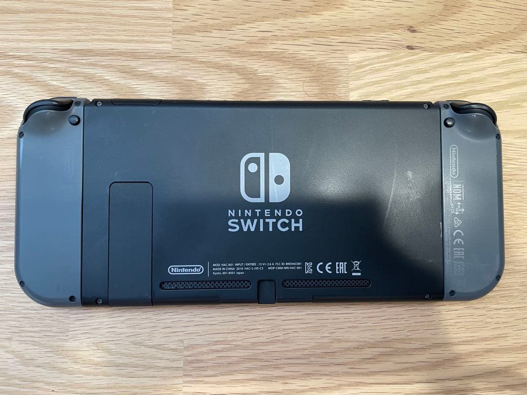 Nintendo Switch グレー 本体 箱・付属品完備