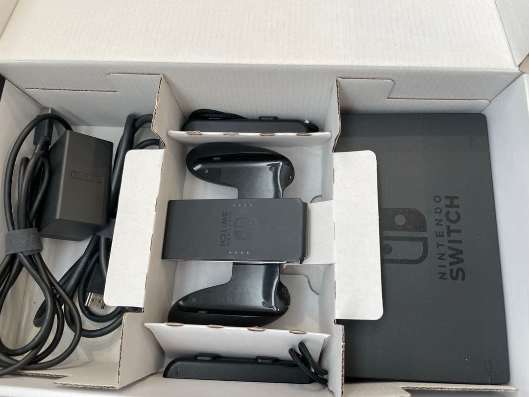 Nintendo Switch グレー 本体 箱・付属品完備