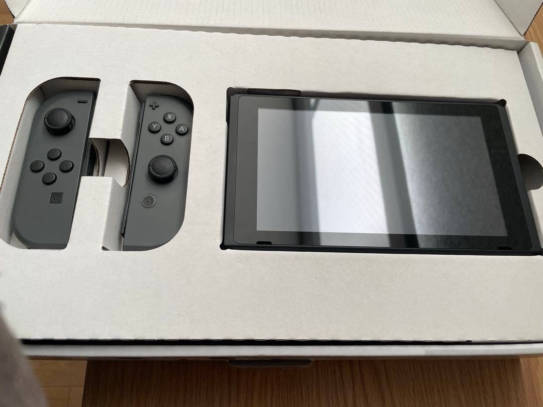 Nintendo Switch グレー 本体 箱・付属品完備