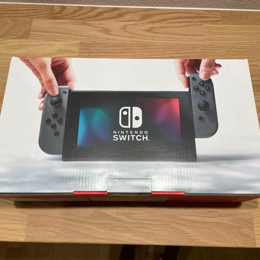 Nintendo Switch グレー 本体 箱・付属品完備