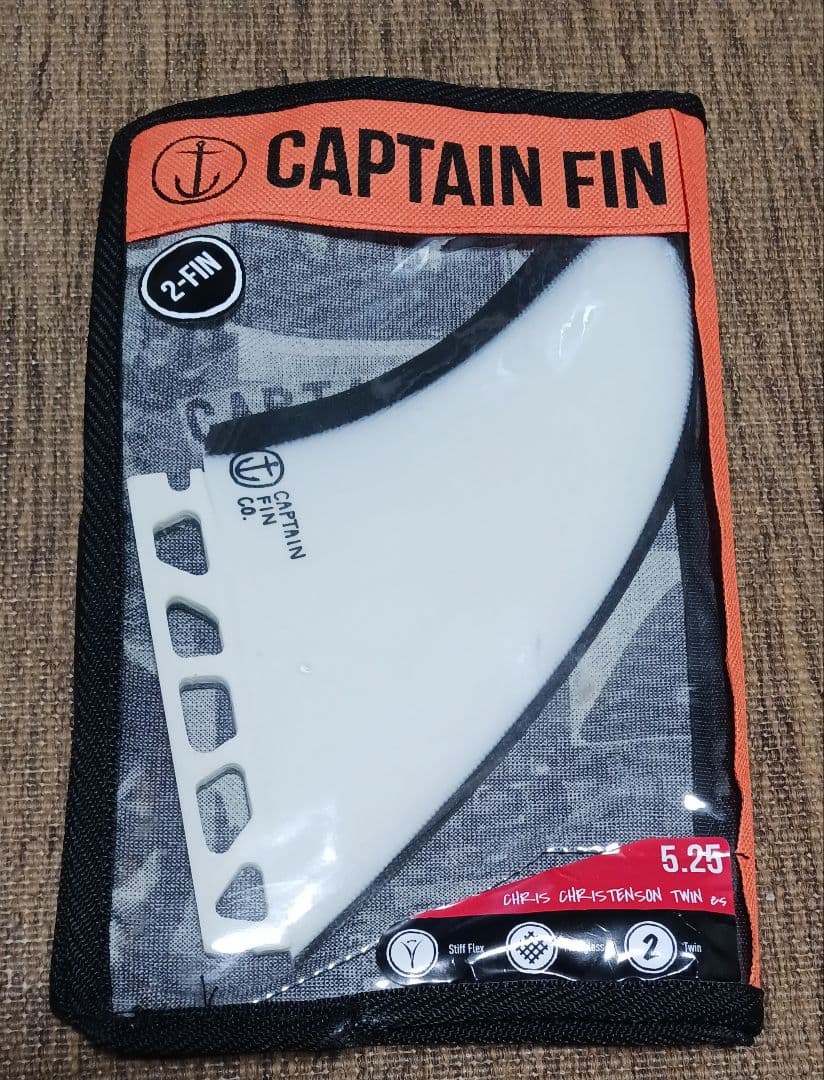 CAPTAIN FIN クリステンソン ツインフィン 5.25インチ