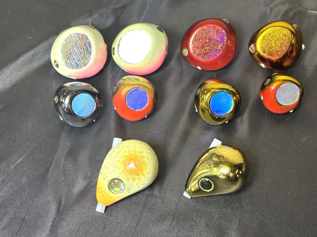 タイラバ・ダイワ紅牙150ｇ～250ｇ/ビンビン玉160＆200ｇ/10個セット