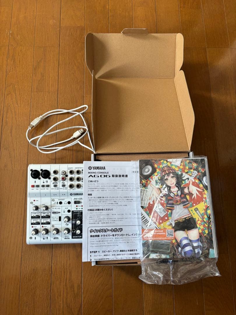 YAMAHA AG06 ミキシングコンソール