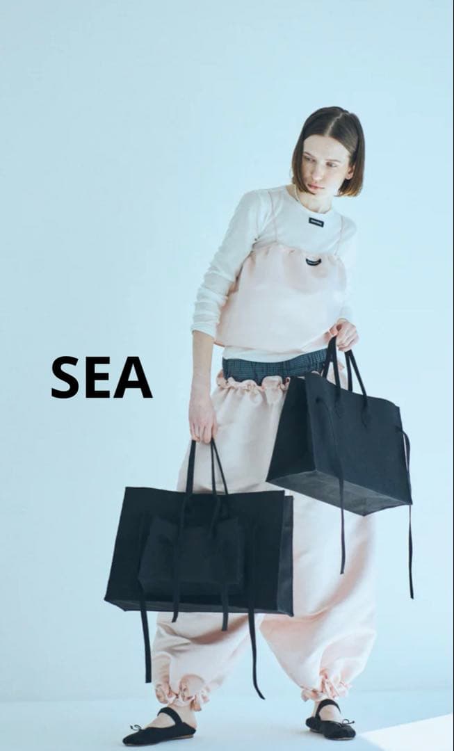 ♡SEA CANVAS PARODY BAG♡SIZE”S”