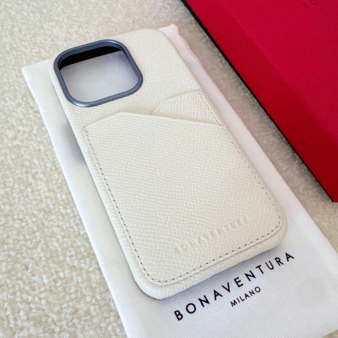 新品◎ボナベンチュラ オーダー品 ホワイト iPhone15pro