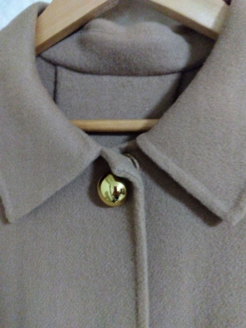 Heve rever cape coat ケープコート キャメル