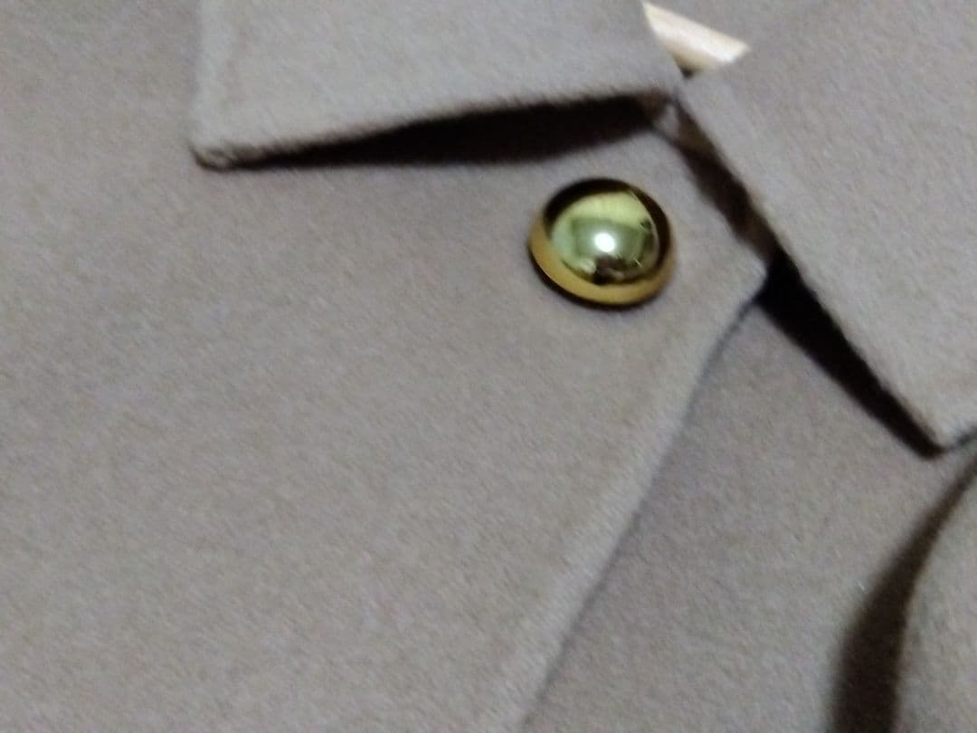 Heve rever cape coat ケープコート キャメル