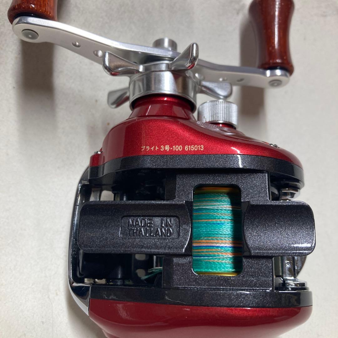 り*う様 SMK ベイトリール 100L レッド