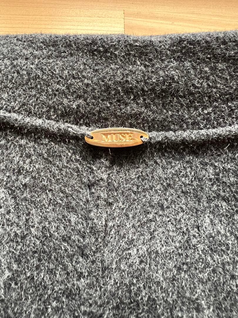 【ドゥーズイエムクラス】ハミルトン　ネイビー グレーリバーシブルコートF