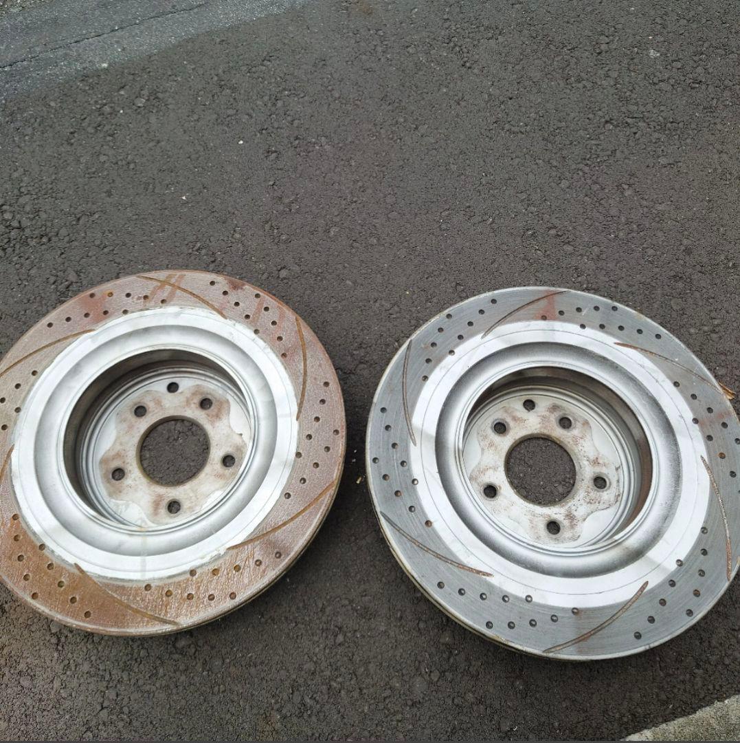 V36スカイラインドリルドスリット ローター リア用