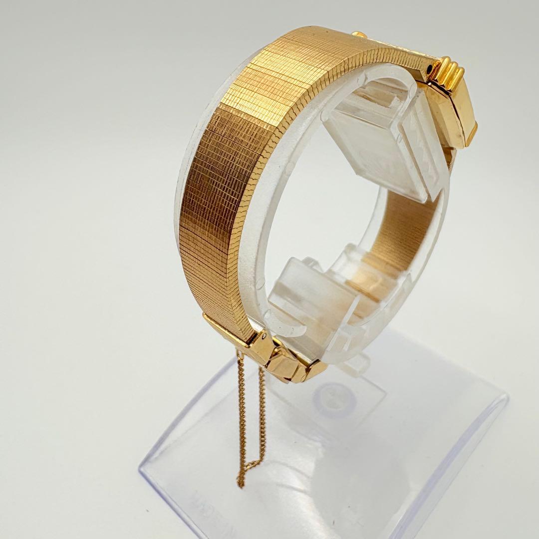 ★美品★ 新品電池 SEIKO セイコー ゴールド オクタゴン 腕時計 ドレス